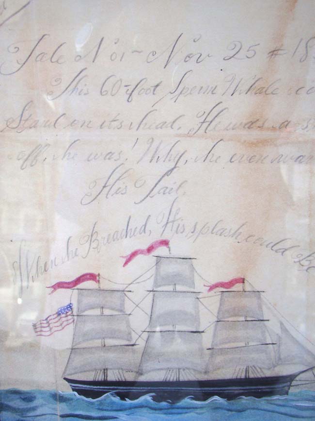 A charming limited edition print entitled "The Whaler's Tale" by Kolene Spicher — image 3
